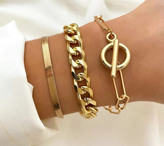 stylish 3 set of bracelet
