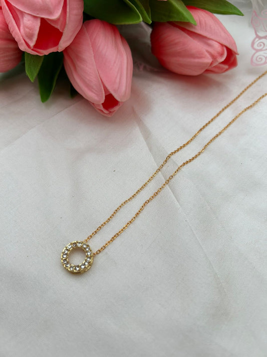 Circle charm pendent